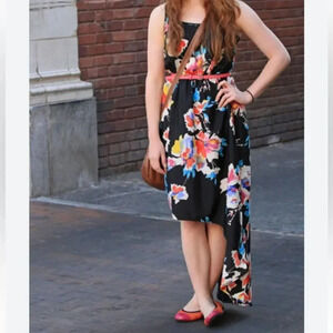 Xhilaration floral High Low Dress